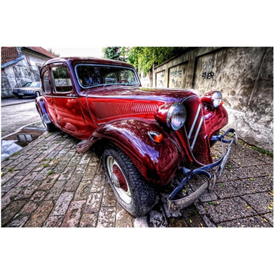 ZHONGYU 5D DIY Diamond Painting Sports Cars Diamond Embroidery Locomotive Diamond Mosaic Autos Cross Stitch Patterns Needlework Art 40 * 50