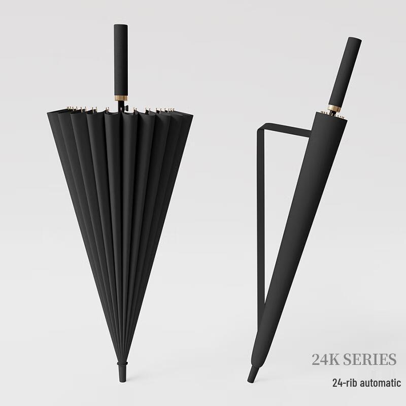 Gurede Large Automatic Business Straight Handle Umbrella