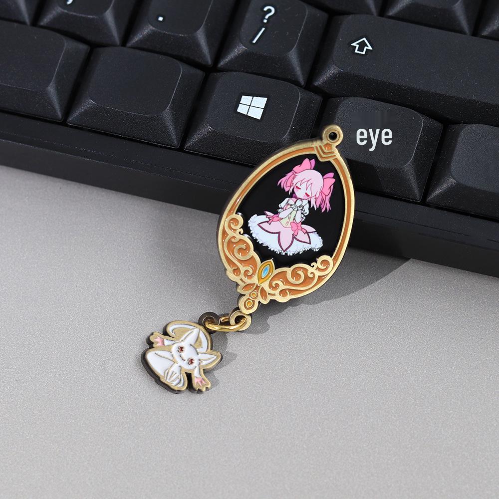 Puella Magi Madoka Magica Metal Badge & Pet Brooch Pendant - Anime Pin Accessory