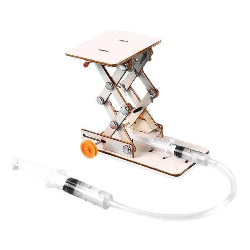 DIY Hydraulic Lift Model Kit for Students