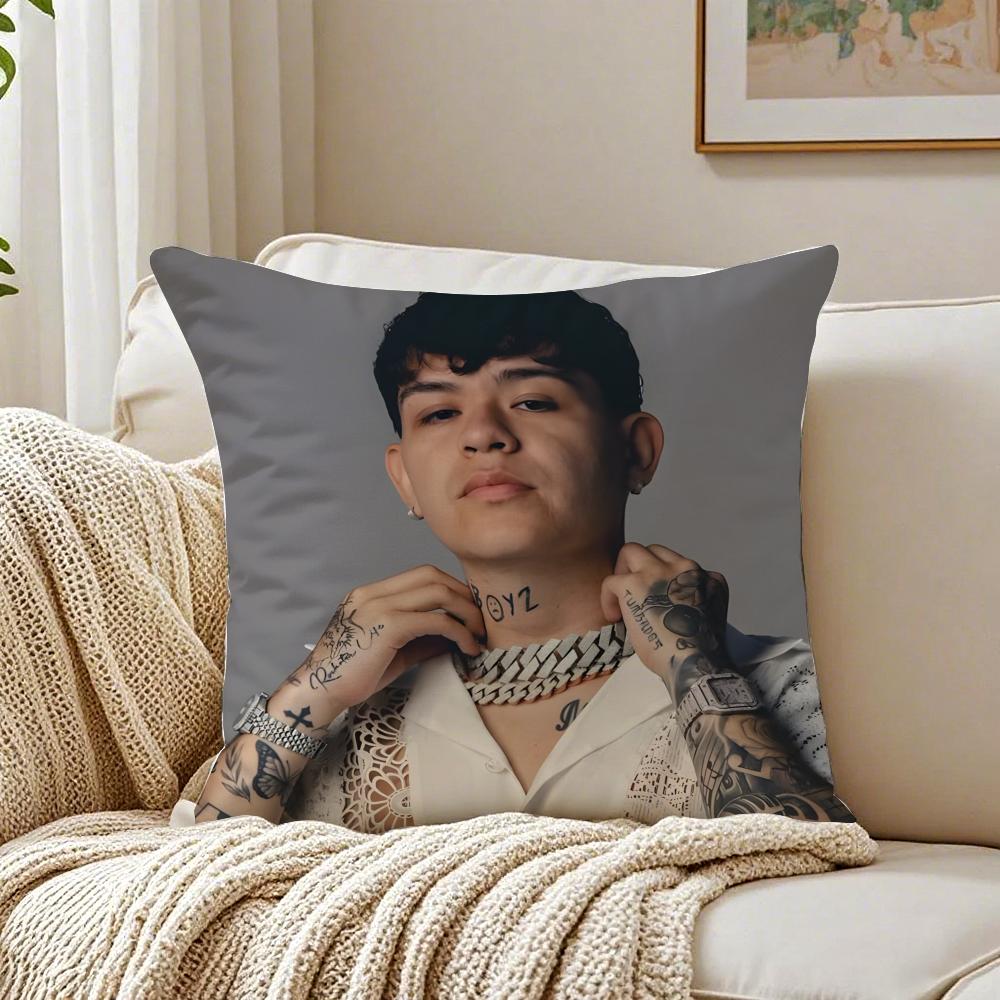 Regional Mexican Singer Sad Boy JJunior H Cushion Cover Pillowcase Antidustmite living Room Sofa Decor Cushion Room
