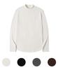 Nodeun Fleece-Lined Body Fit Mock Neck Half Turtleneck Knit - 4 Colors