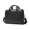 Men's Genuine Leather Briefcase - Top Layer Cowhide Business Tote and Handheld Lawyer Laptop Bag