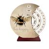 Wooden Material Perpetual Calendar Manual Rotating Manual Rotating Calendar  Home Decoration