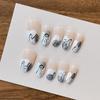 Hand-Painted Abstract Wearable Nail Stickers - Sweet, Cool, Spicy Girl Style