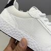 Fashion Summer Breathable Deodorant Mesh Sneakers Trendy Versatile Little White Shoes Outdoor Sports Leisure Shoes Men Tenis Para Hombre