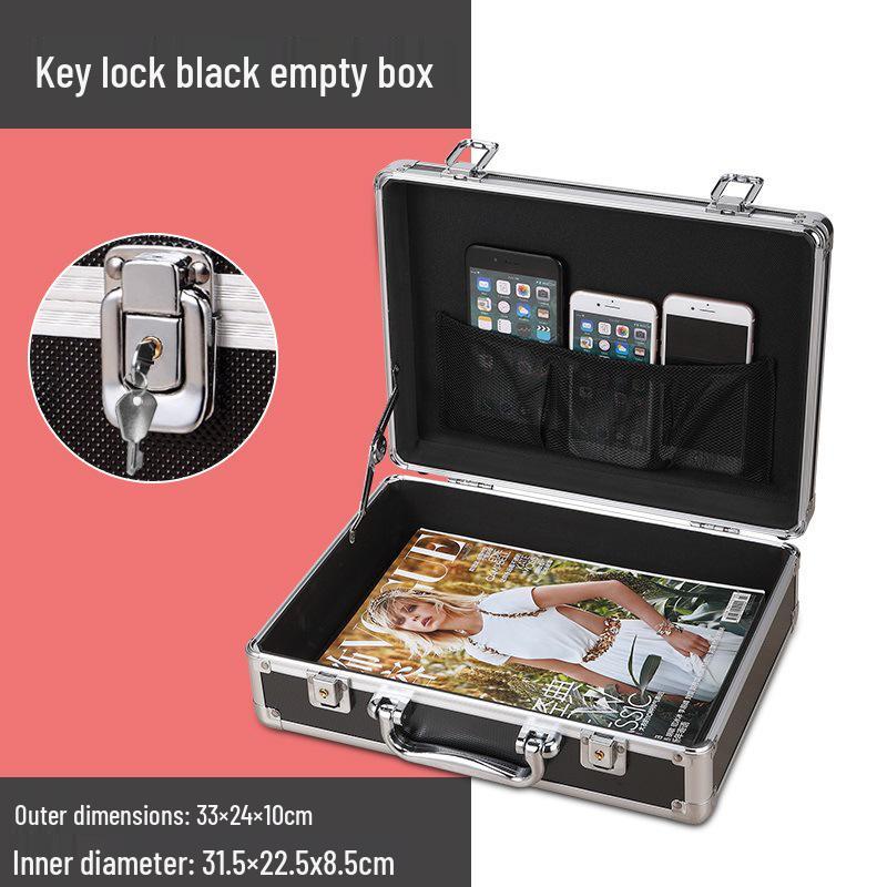 Portable Aluminum Alloy Toolbox for Hardware and Instruments