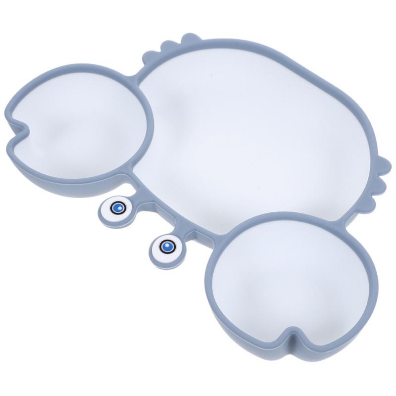 Crab Seperation Bowl Food Toddler Training Disc Silica Gel