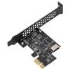 USB3.2 PCI E Riser Card Ceramic Capacitors Double Protection Fast Transmission Speed PCI E to Type E Riser Card for PC
