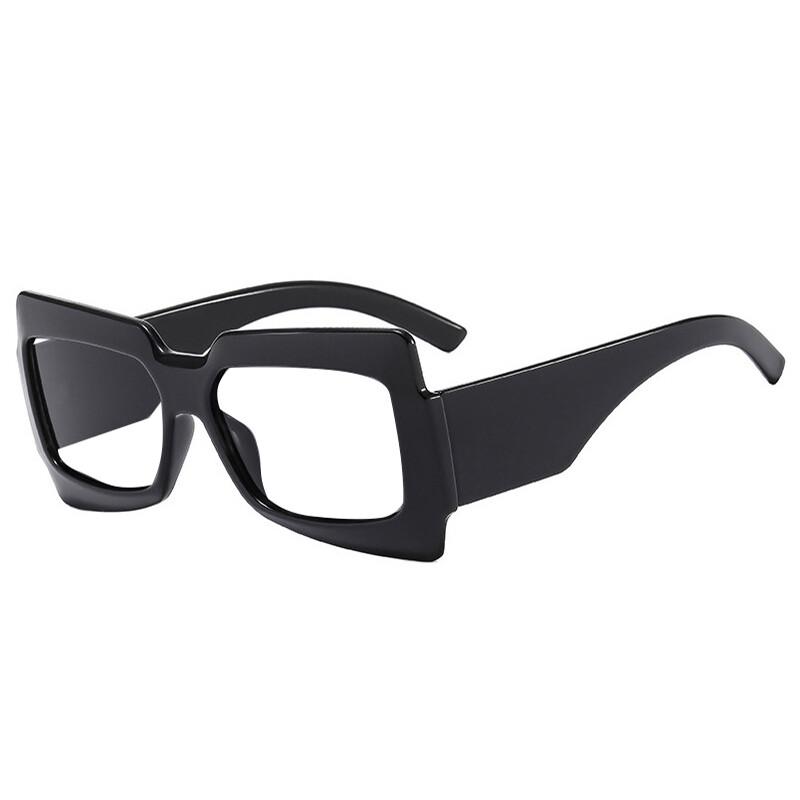 Oversized Square Reading Glasses Anti Blue Light Large Frame Leopard Green Eyeglasses High-definition Presbyopia Eyewear