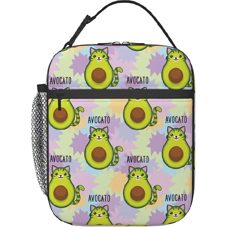 Video Game Controller Insulated Lunch Bag - Reusable Lunch Box - Portable Lunch Tote For Women Men And Kids