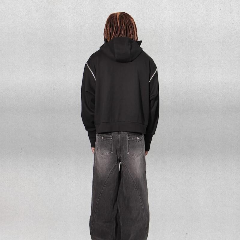 European and American autumn and winter loose Y2K unisex hooded sweatshirt