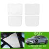 Car Sunroof Sunshade Cover For ZEEKR 007 GT 2025-Present Colorful Ice Nano Heat Insulation Skylight Anti-UV Auto Accessories