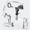 Boat Fishing Rod Holder 360 Degree Adjustable Clamp Fishing Rod Stand Holder Pole Support For Boat Fishing Accessories Bracket
