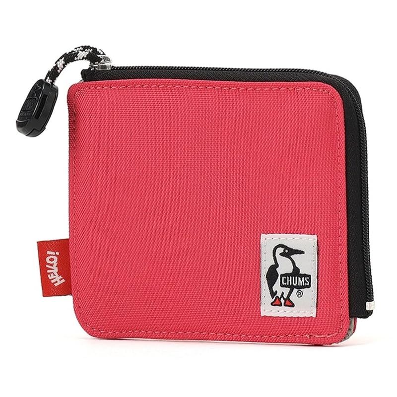 

[Chums] mens wallet Recycle L-Shaped Zip Wallet Pink