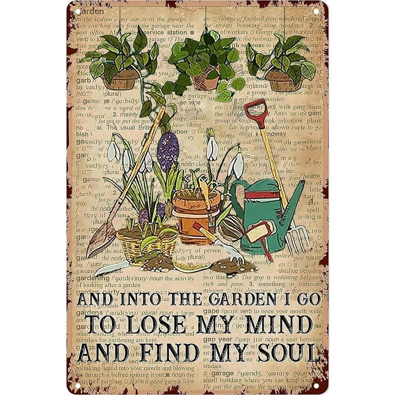 I Wet My Plants I Really Need All Thers Plants Metal Tin Signs Wall Decor for Home Garden Bars Cafe Clubs Retro Posters Plaque
