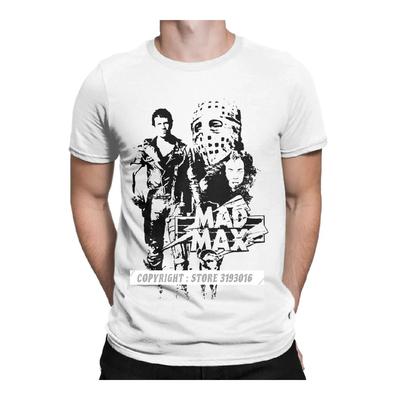 Koszulka Mad Max Droga Gniewu Wojownik Tom Hardy Akcja Sci-Fi Samochód Koszulki Świąteczne Hip Hop Streetwear Czysta Bawełna Koszulka na Zamówienie