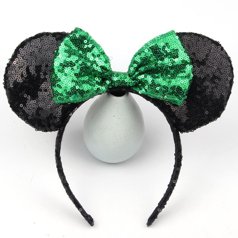 Sparkling Bow Headband for Adults and Children for Princess Photo Shoots and Amusement Park Hair Accessories