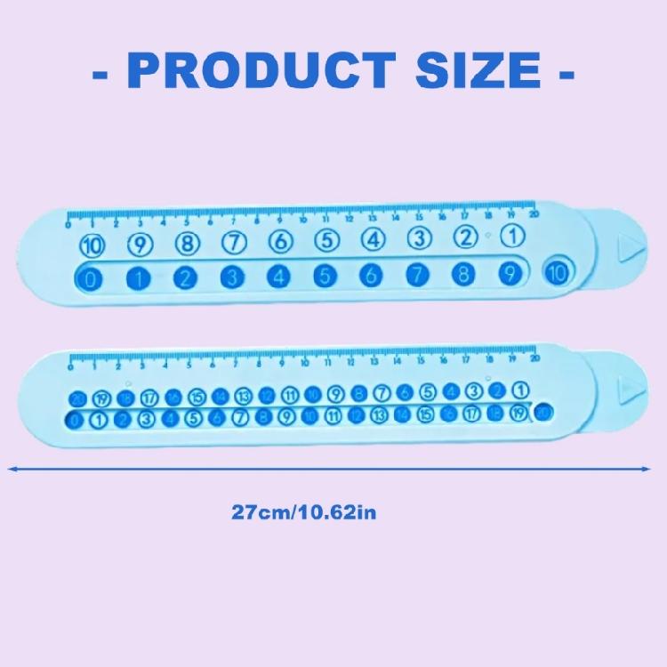 Educational Math Mathematics Ruler 20cm Plastic Measurement Ruler For Architectural Drafting Geometry Drawing Sketching