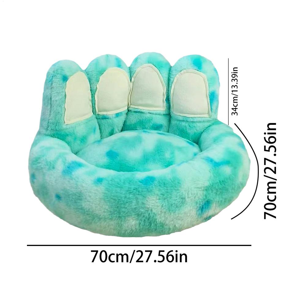 

Cat Bed Puppy Bed For Small Dogs With Anti-Slip Bottom Soft Nest Furniture Pet Sleeping Resting Cuddler For Outdoor Patio Kennel червоний