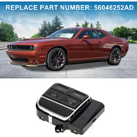 Steering Wheel Control Switch No.56046252AD for Chrysler 200 2011-2014 for Chrysler Town & Country 2011