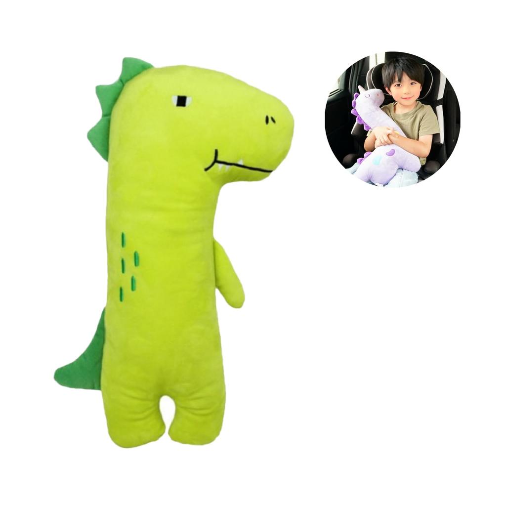 Doporučeno sestrou Kryt na bezpečnostní pás pro polštář na bezpečnostní pás do auta a na krk Roztomilý plyšový 10 a ichiiro Dinosaurus pro pravou maminku Děti, Sedadla,