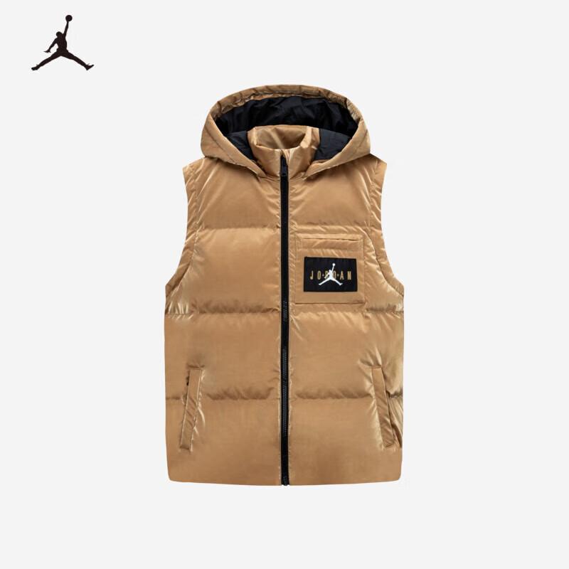 

Jordan Детский унисекс пуховый жилет с капюшоном AJ 110/56