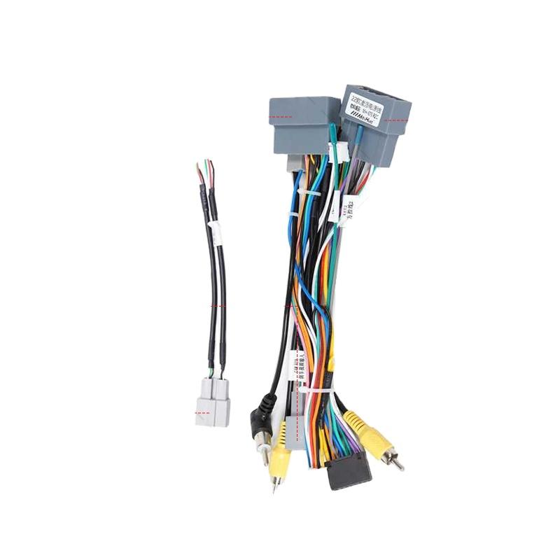 Customized OEM Automotive Electrical Cable Assembly for HONDA CIVIC 2022 Factory Car Radio Frame Wire Harness Adapter Canbus Box
