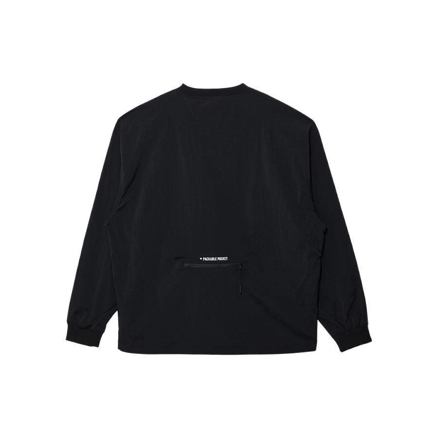 New Era Effen Kleur Losse Casual Pullover T-shirt Unisex tops Zwart 13086635