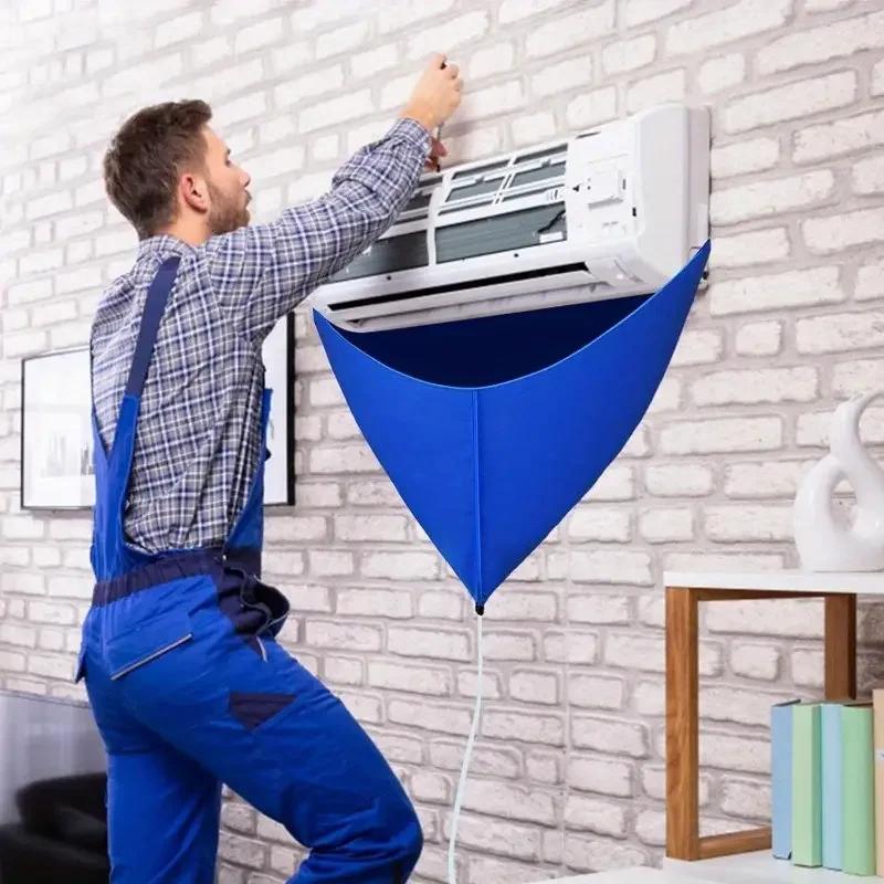 Air Conditioner Cleaning Bag Waterproof Drain for Washing Conditioning Water drain-pipe Ac Cleaning Kit Aircon Cleaner