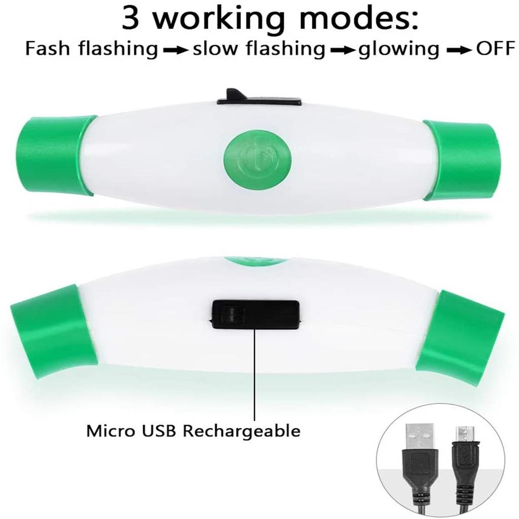 Pet Collar LED Dog Flashing Light-up Collar For Small Medium And Large Dogs