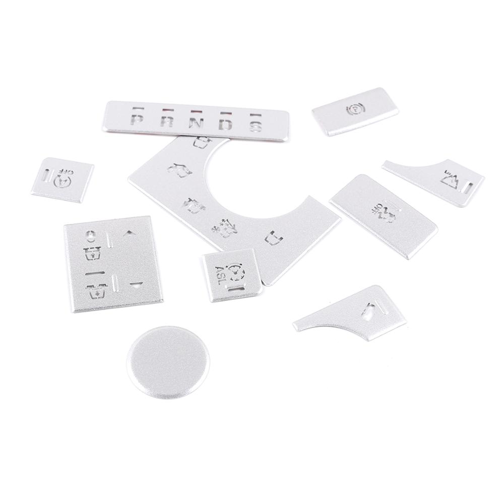 Pentru Land Rover Range Rover Vogue 2015-2016 Din aliaj de aluminiu Buton de reglare a modului consolei centrale Paiete Accesorii auto 10