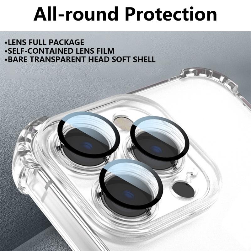 Protective Skin Clear Case for Phone 14 Full Coverage Housing Waterproof Cover Scratch Resistant Protector Case