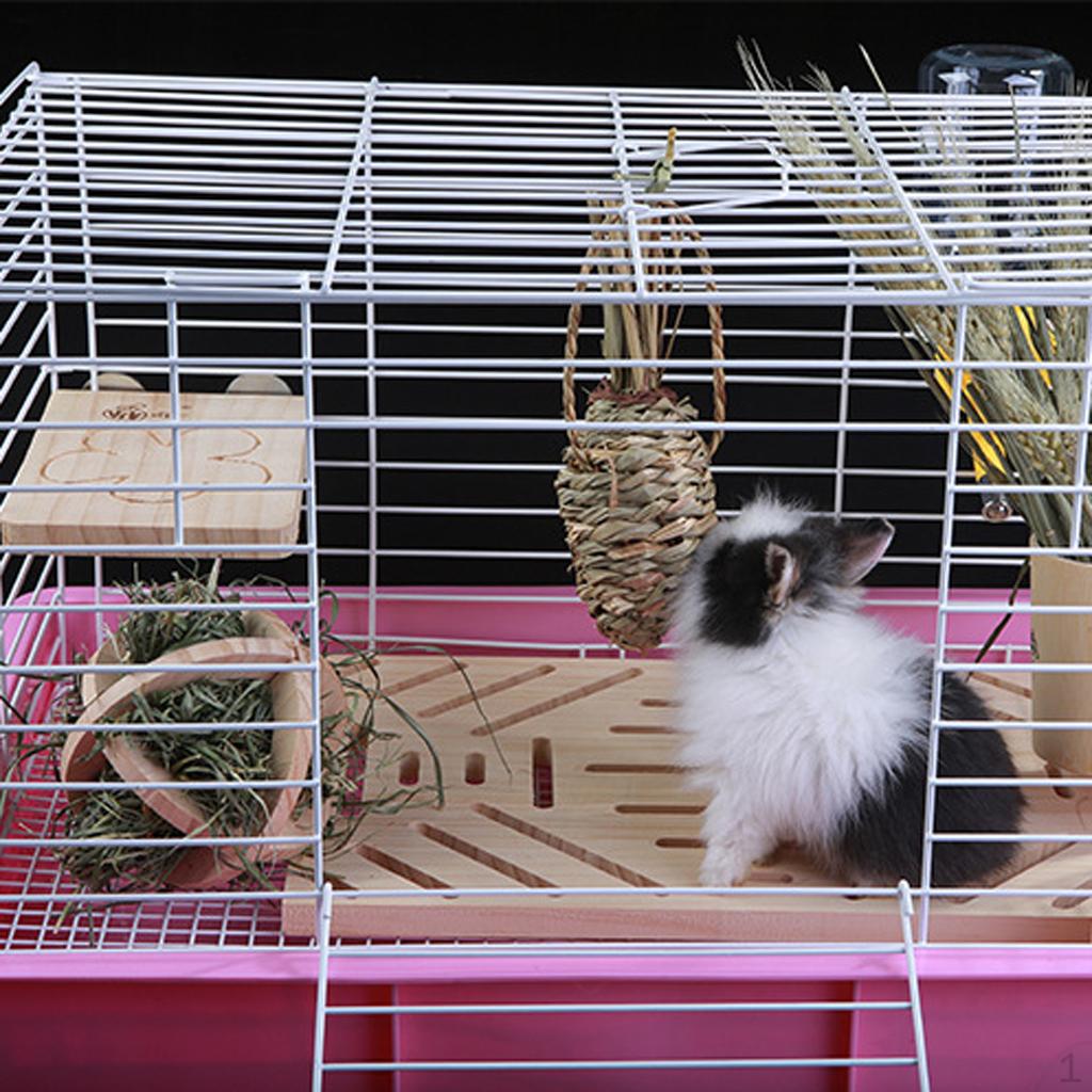

2Pcs Bird Toys Natural Grass Carrot Radish Cage Swing Parrot Foraging Chew Shredder for African Grey