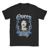 Vintage Qveen Herby Red TShirt for Unisex Women Leisure 100 Cotton Tees Crew Neck Short Sleeve T Shirt Gift Idea Clothes