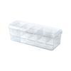 Removable Chilled Condiment Server Tray Organizer Food Container Fruit Serving Tray  Outdoor