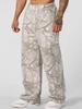 Men's Sweatpants High Street Vintage Hip Hop Print Quick Dry Jogger Pants