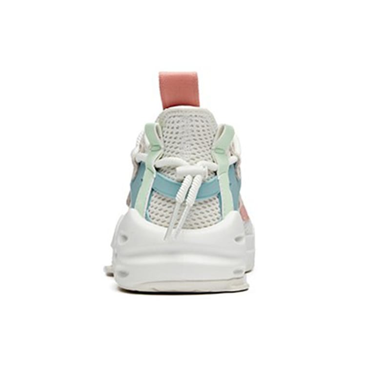 Anta Bastard 6 Slip Resistant Cushioning Abrasion Resistant Low Top Skateboard Shoes Women's White Pink 122028086-2