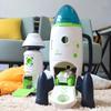 Puzzle Acousto Optic Space Toys Space Model Air Force Shuttle Space Station Rocket Aviation Series Toy Forkids Christmas Gift