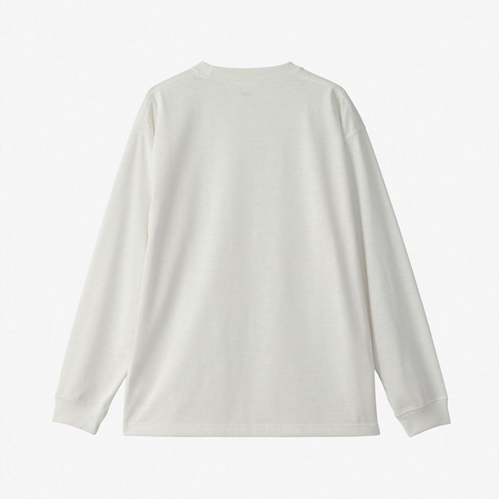 Helly Hansen Long Sleeve UV Green Material One-Point Tee, Unisex, Moisture-Wicking, Quick-Drying, Antibacterial, Odor-Resistant, Protection,