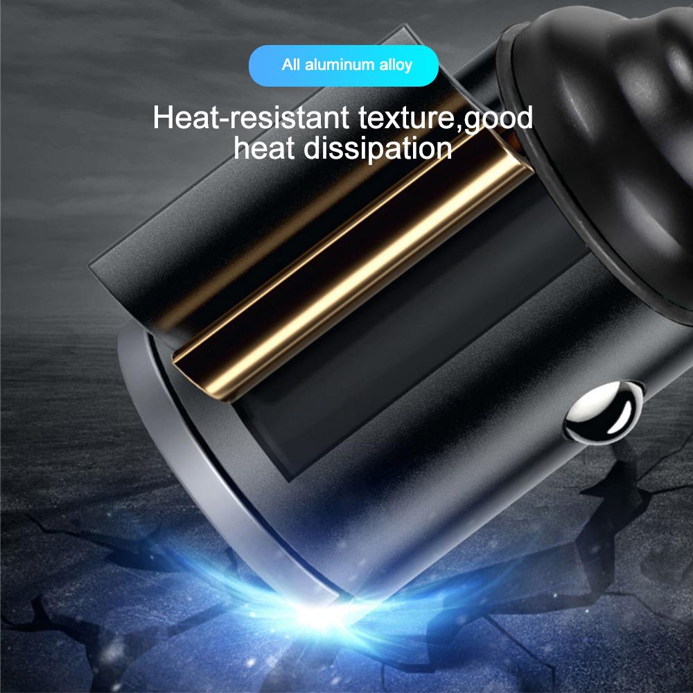 USB Car Charger Quick Charge 4.0 QC4.0 QC3.0 QC SCP 5A 200W PD Type C Fast Car Phone Charge For iPhone Xiaomi Mobile Phone BF