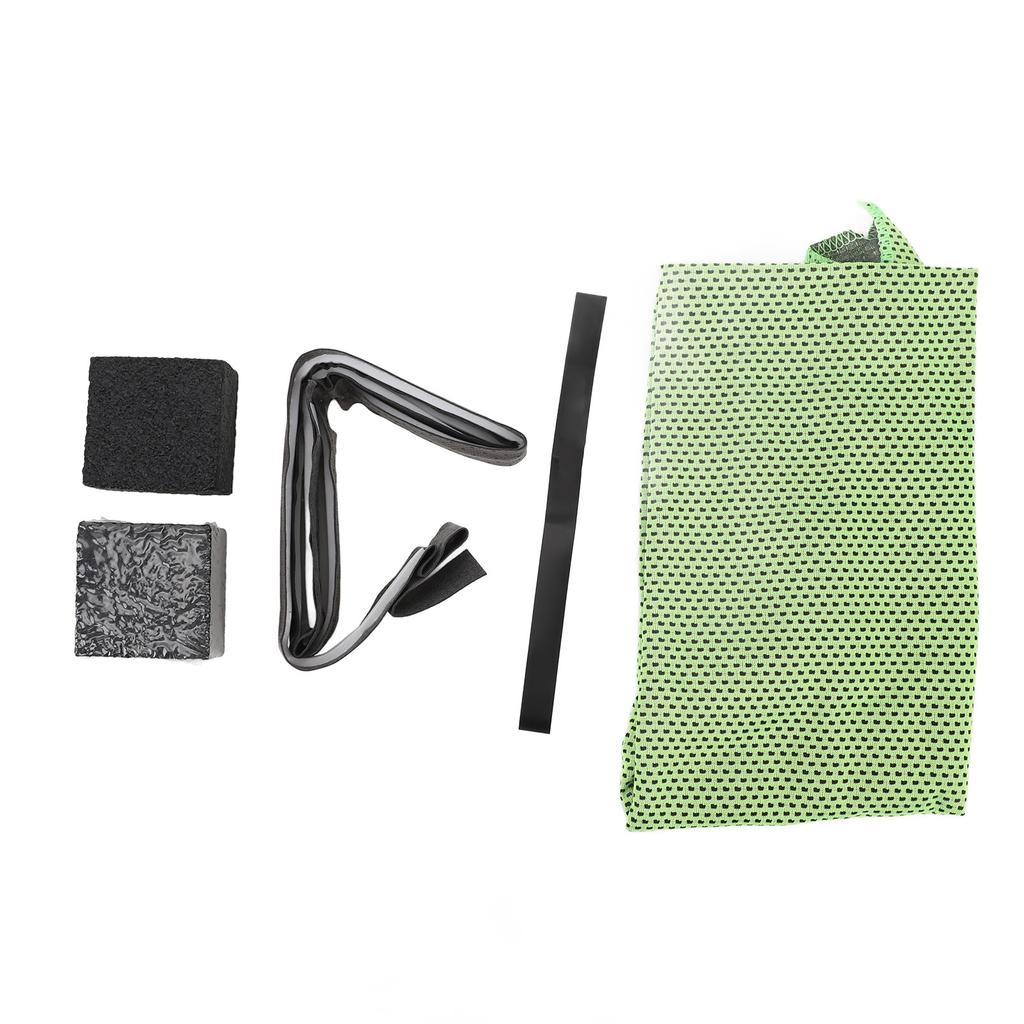 Pickleball Paddle Eraser Elastic Rubber Pickleball Racket Cleaner with Sweatband for Removing Ball