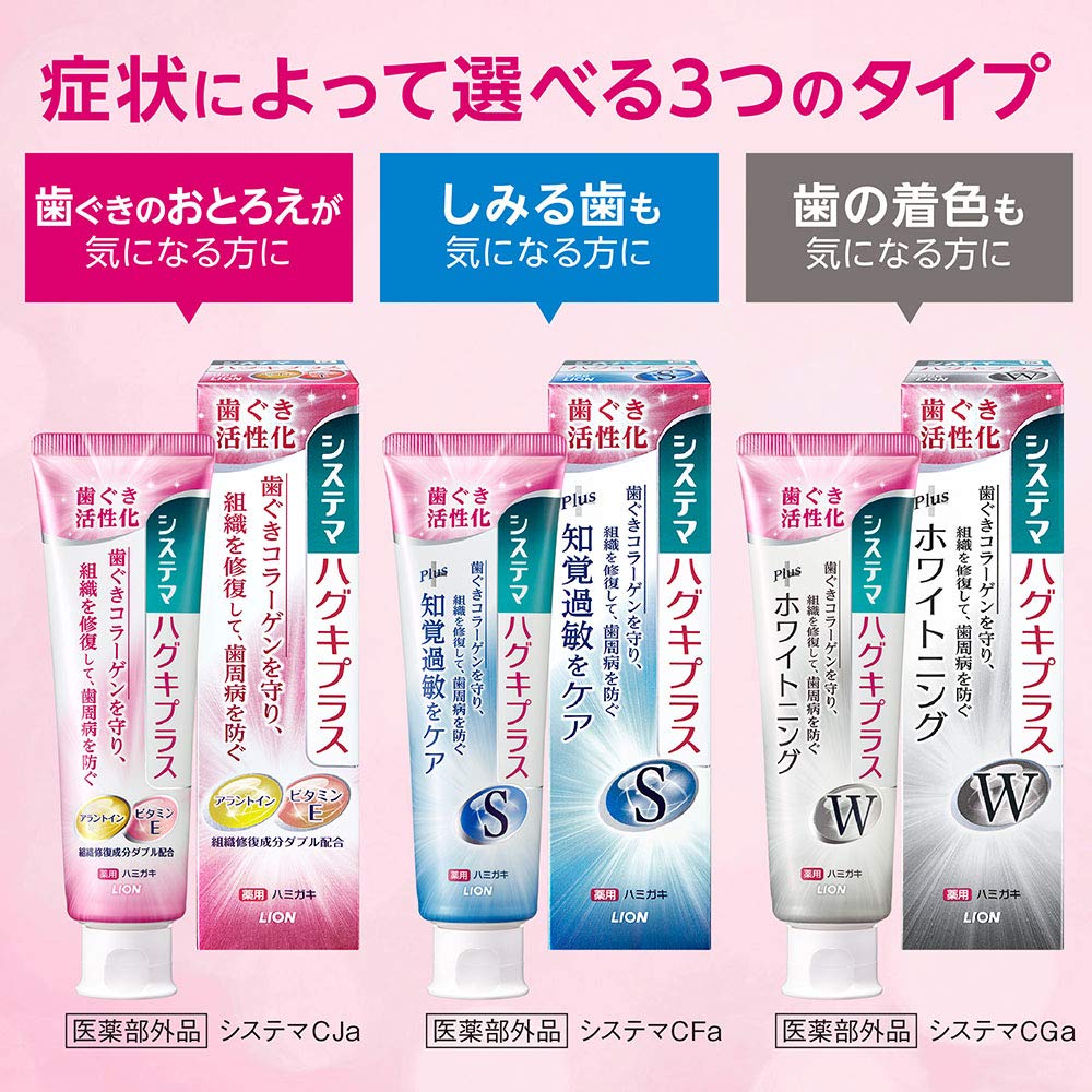 Systema Haguki Plus [Quasi-drug] Toothpaste 90g (x 1)