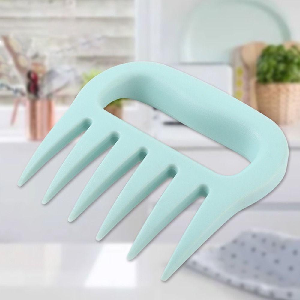 2Pcs Anti-scald Tear Meat Tools Manual Meat Shredder Bear Claw BBQ Claws Pulled Pork Chicken