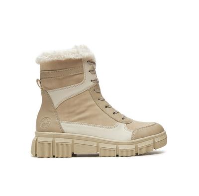 X3403-62 Beige Ankle Boots