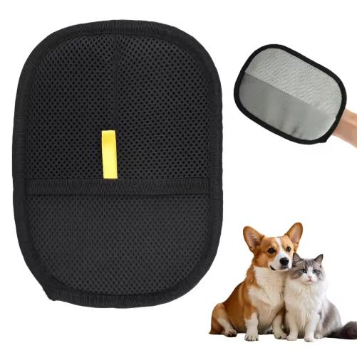 2026 New Pet Hair Removal Glove Two-Way Brush Static Dust Hair Removal Gloves Static Removal Gloves for Pet Hair 20*15cm