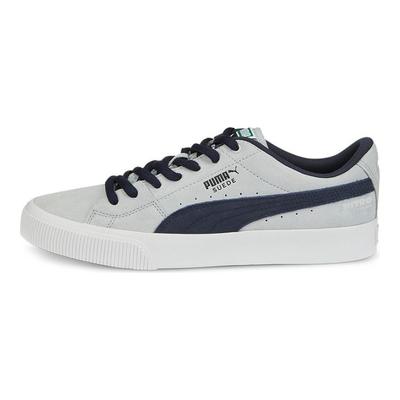 Suede Skate Nitro Grigio Platino Parisian Night Sneakers Unisex Bianco 386082-01