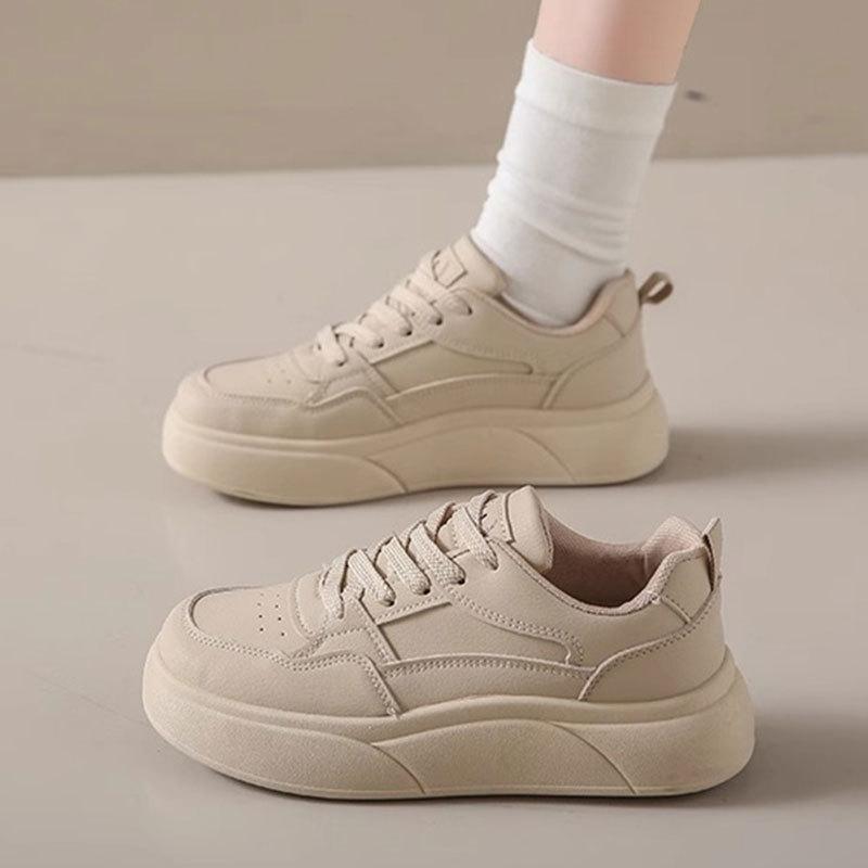 Step On Shit Feeling with Skirt Versatile Little White Shoes Women's 2025 New Popular Casual Sports Shoes Spring and Autumn Flat Baseplate Shoes