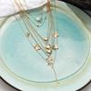 6Pcs Necklace Simple Temperament Lovely Butterfly Star Moon Popular Lady Necklace Set For Women Jewelry European And American
