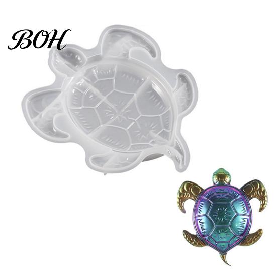 3D Silicone Casting Mold Large Sea Turtle Resin Mold, for Epoxy Casting, Detailed Marine High Quality Animal Molds Wall Hanging Decoration,